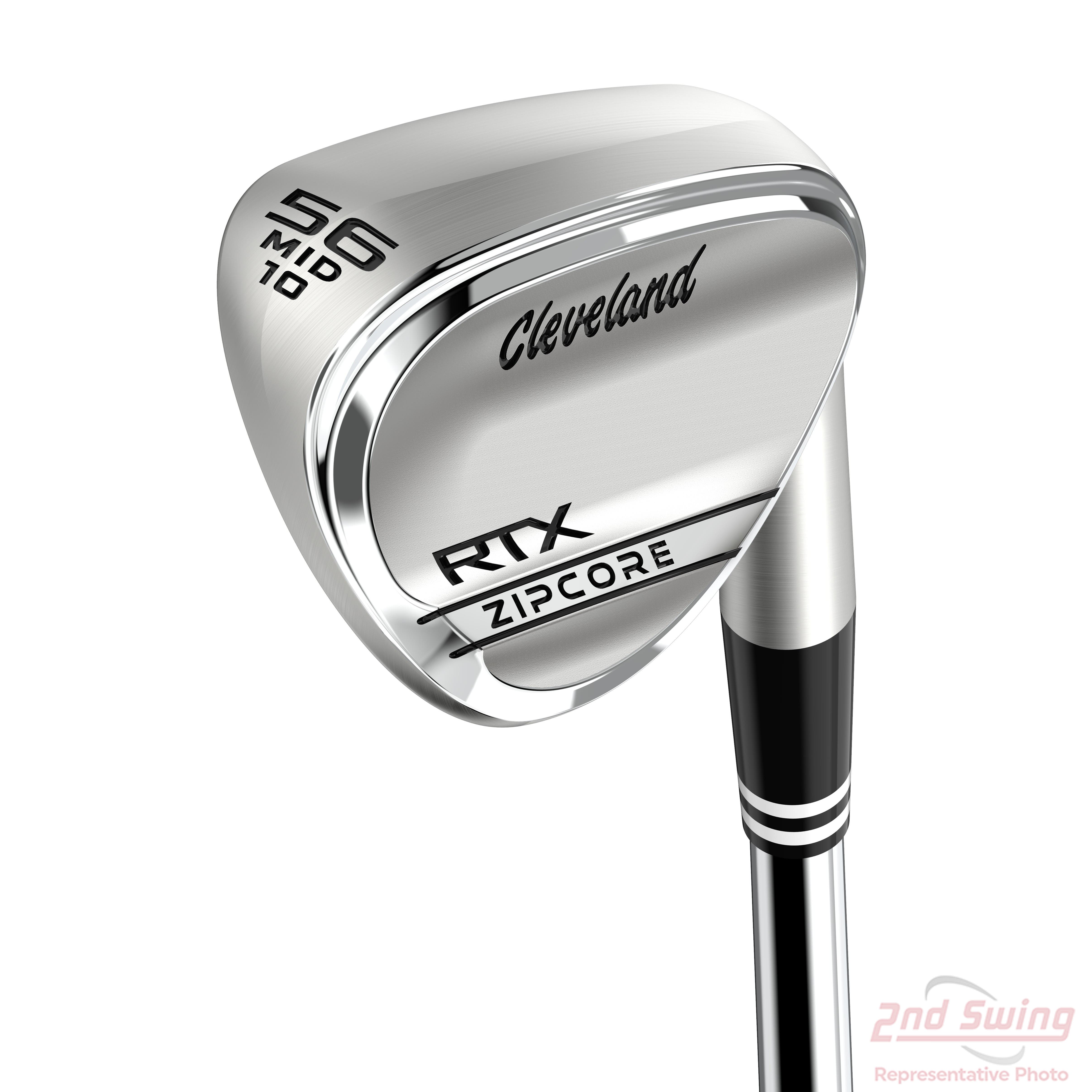 Cleveland RTX ZipCore Tour Satin Aerotech SteelFiber i95 Stiff 46° 10 Deg  Bounce Right Handed